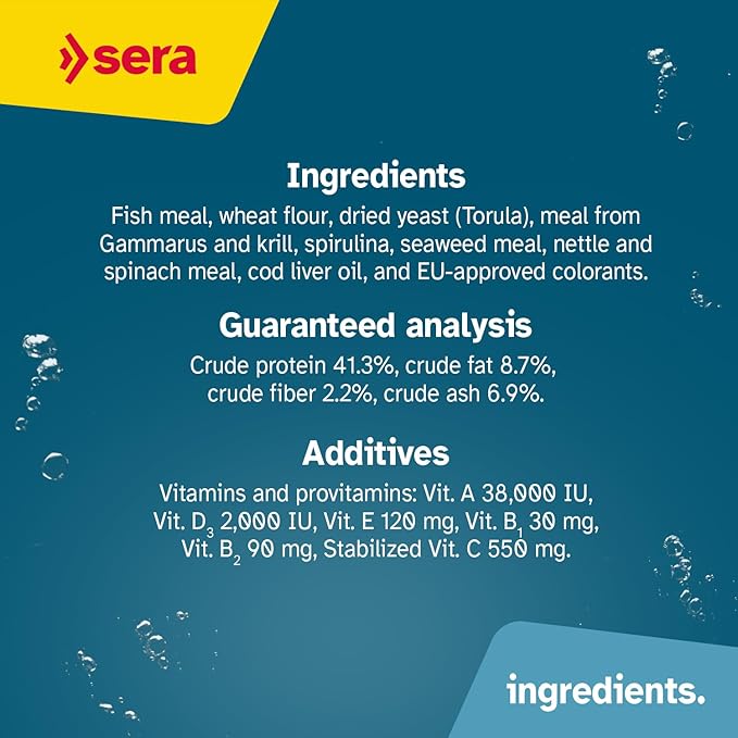 Sera Red Parrot Color Granules 33,8 fl oz | for Parrot Cichlids & Other fastidious, Colorful Fish | Natural carotenoids & Krill for Colorful Fish | Valuable Ingredients for Optimal Growth Development