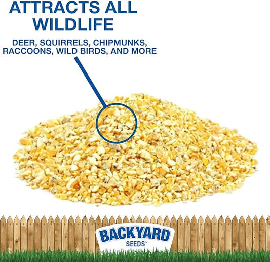 CountryMax Cracked Corn for Birds, Turkeys, Wildlife, Chickens (50 Pounds)