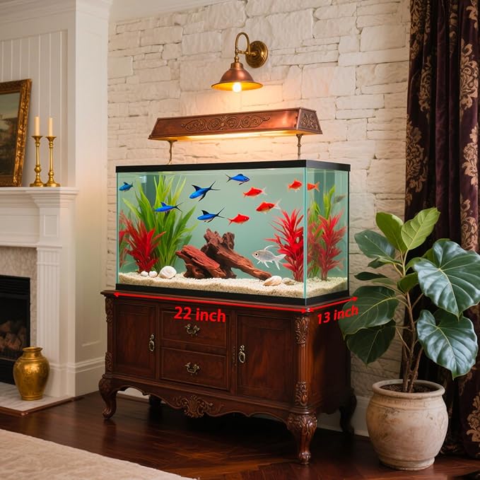 22×13 in Aquarium Leveling Mat for Fish Tank Under Tank Foam, 6mm Thick with Adhesive Backing Aquarium Mat Easy to Cut to Protect The Bottom of The Water Stable and Shockproof
