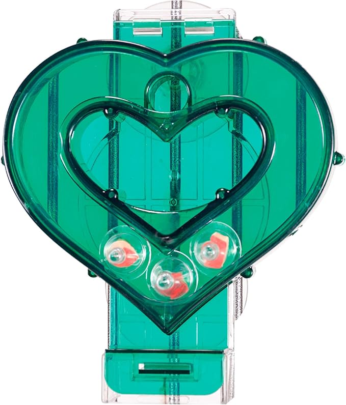 Featherland Paradise - Creative Foraging Systems Mastermind Heart, Interactive Cage-Mounted Bird Treat Toy