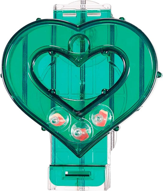 Featherland Paradise - Creative Foraging Systems Mastermind Heart, Interactive Cage-Mounted Bird Treat Toy