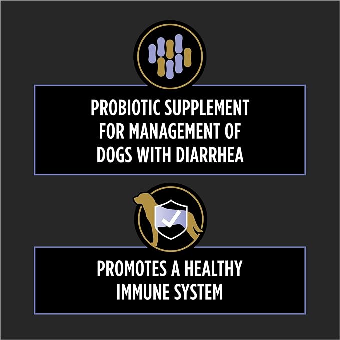 Purina Pro Plan Veterinary Supplements FortiFlora Chewable Dog Probiotic Supplement Tablets - 90 ct. Canister