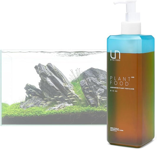 Ultum Nature Systems Plant Food - Live Aquarium Plant Fertilizer for Fish Tanks - Provides Essential Macro and Micronutrients for Aquatic Plants (500ML, MIN)