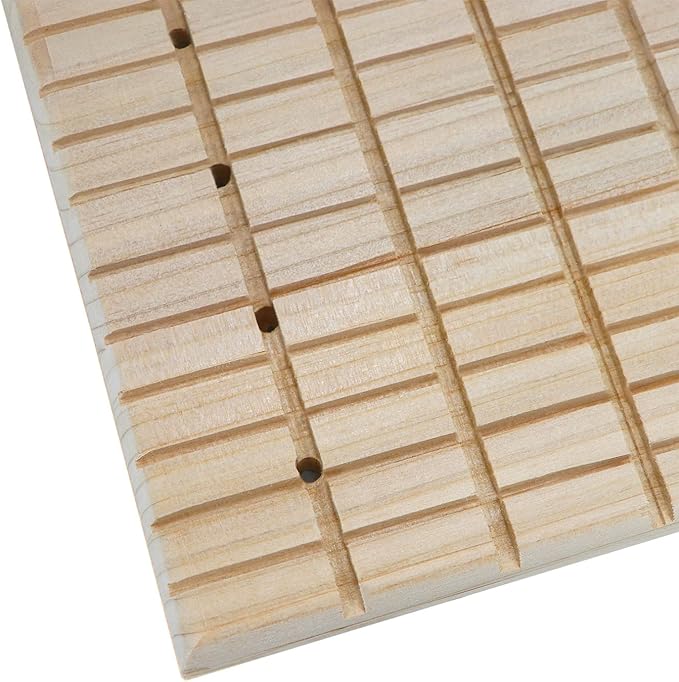 Wontee Wooden Scratch Pad for Rabbit, Guinea Pig, Chinchilla, Ferret (A)