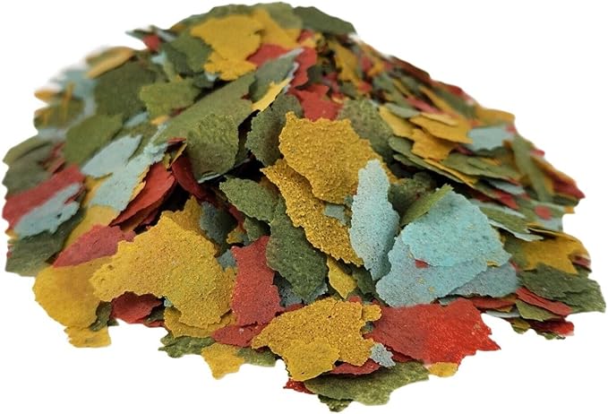Aquatic Foods Inc. Marine Fish Flakes of Red & Green Algae, Seaweeds for Tangs, Butterflies, Angelfish, Anthias, Clown Fish, Damsels...WL…2-lbs Poly Bag