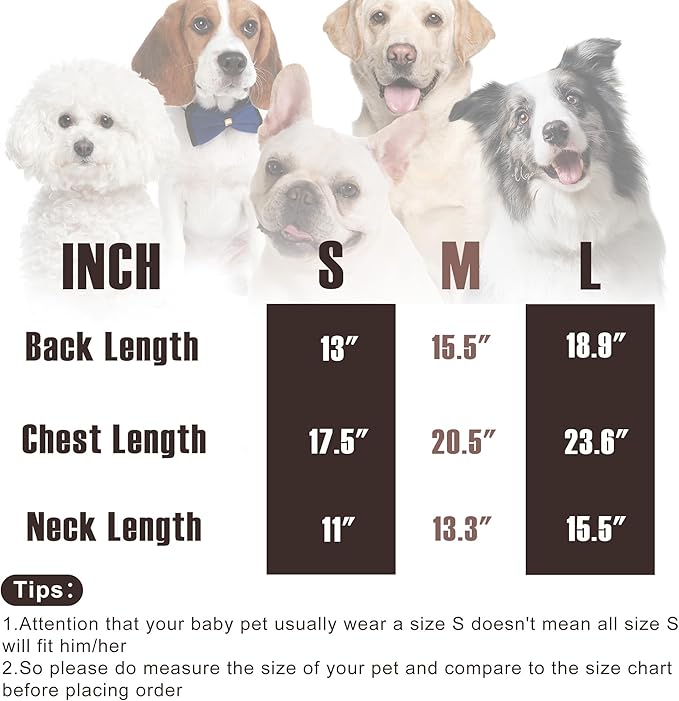 Dog Sweater, Pet Cable Knitted Turtleneck Sweater, Warm Dog Pullover Sweater with Legs for Winter, Thick and High Stretch Pet Clothes for Small, Medium Dogs Boy Girl(Brown, Medium)