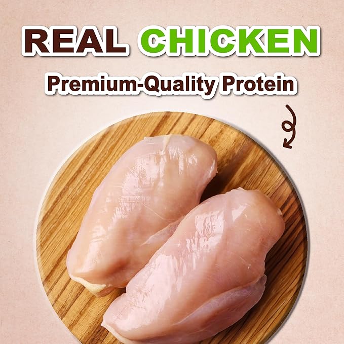 AFreschi Natural Chicken Sticks (Mini) 24 oz, All Natural, Grain-Free, High-Protein, Healthy & Easily Digestible, Soft Texture