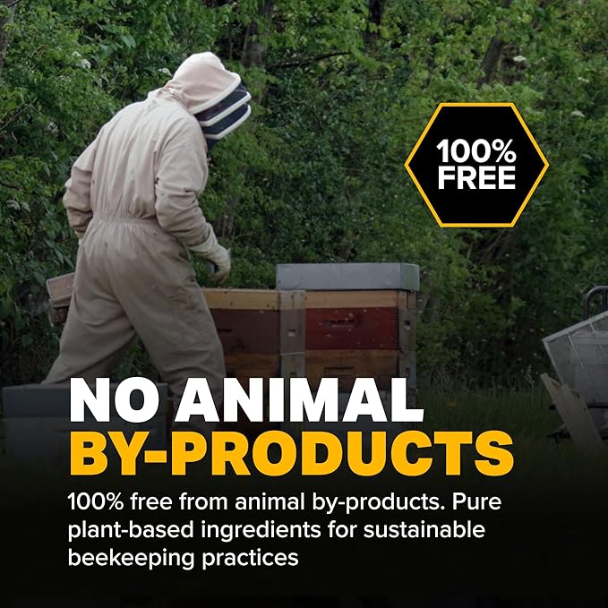 Mann Lake Ultra Bee Pollen Substitute Patties, High Protein, Boosts Brood, Healthy Colony, Beekeeper Essential, Free from Animal by-Products, Rich in Vitamins & Amino Acids, 10 Lbs