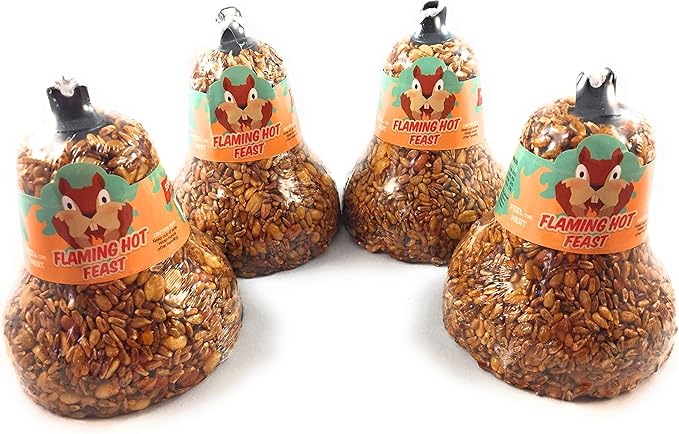 Mr. Bird Flaming Hot Feast Bird Seed Bell (4)