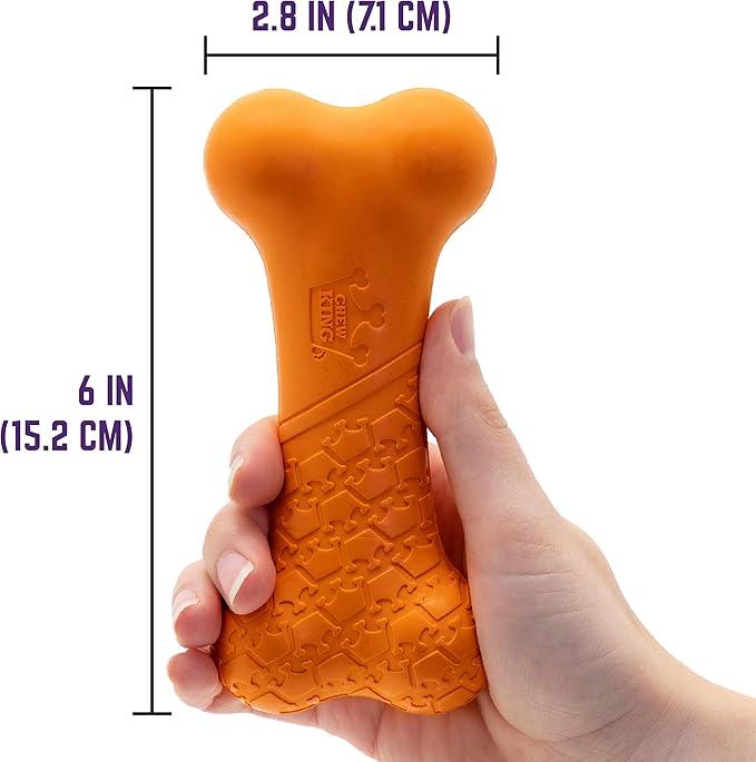 Chew King Bacon Flavor Rubber Bone