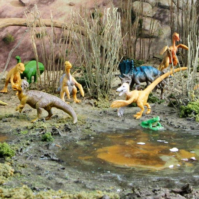 Safari Ltd. Feathered Dinosaurs TOOB - Figurines of T-Rex, Velociraptor, Microraptor & More - Fun Educational Play Toy for Boys, Girls & Kids Ages 3+