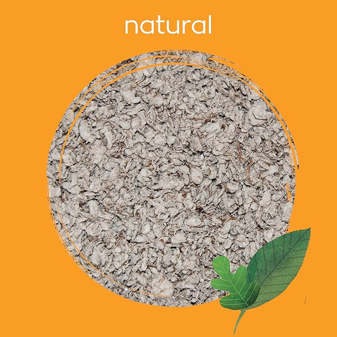 CritterCare Natural Paper Small Pet Animal Bedding - Odor Control, Unscented, 99% Dust Free, Super Absorbent, Natural, 27L, Great for Rabbits, Guinea Pigs, Hamsters, Gerbils, Mice, Rats
