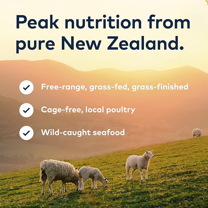 ZIWI Peak Air-Dried Cat Food – Lamb - All Natural, High Protein, Grain Free, Limited Ingredient w/ Superfoods (35.2oz)