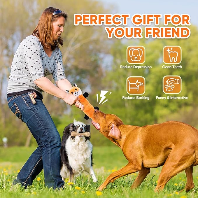 Dog Toys for Aggressive Chewers, Indestructible Dog Bones for Aggressive Chewers, Tough Chew Toy for Heavy Duty Dogs, Big Teething Toys with Durable Nylon for Large/Medium Breed Puppies