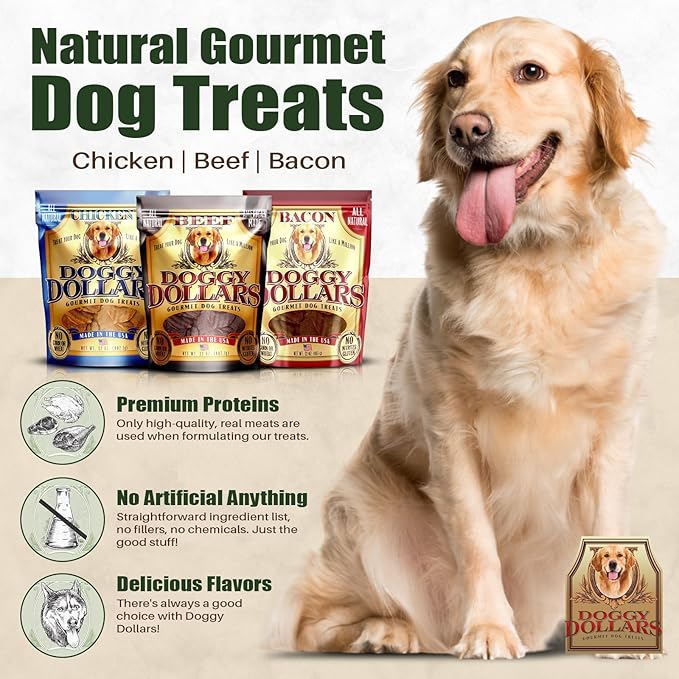 – Natural Gourmet Chicken Dog Treats (4oz)