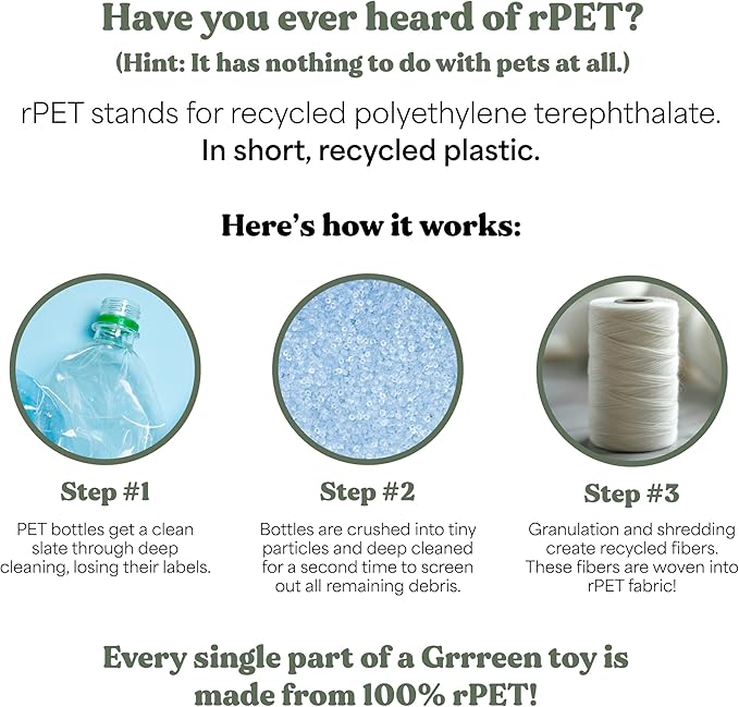 Ocean Collection Dog Toys | Jumbo Sized Mandi The Mahi Mahi | Cute, Durable, & Sustainable Plush Chew Toys for Dogs 50 lbs & up | Eco Friendly & 100% Recycled Materials