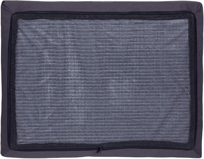 Luxe Dog Bed by Wag | Quad Layer Technology with Memory Foam, Orthopedic Foam, and Cooling Gel. Machine Washable Cover. Gray, Extra Large