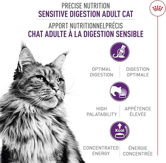 Royal Canin Feline Health Nutrition Sensitive Digestion Adult Dry Cat Food, 7 lb Bag