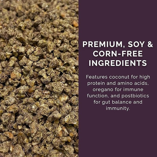 Chick Start Crumb Feed, 40lbs - Non-GMO, High Protein Chick Feed for Strong Early Growth, 21% Protein - USDA Certified Organic Blend, Soy & Corn-Free