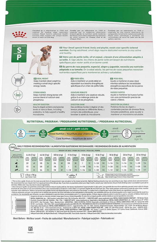Royal Canin Size Health Nutrition Small Adult Dry Dog Food, 30 lb Bag
