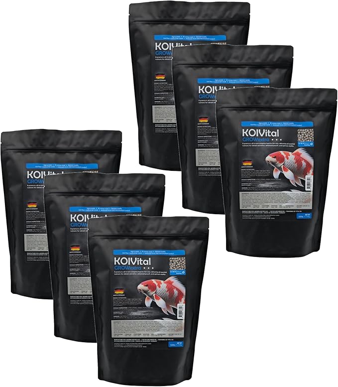 Grow Extra Swim Koi Food (6 Pack 2.5lb)
