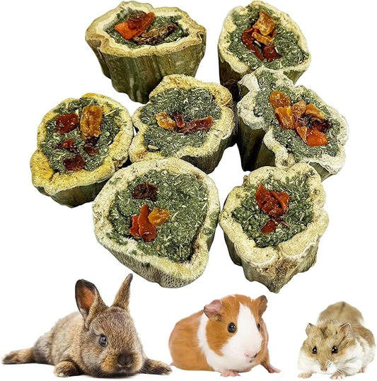 BNOSDM Hamster Chew Treats Chinchilla Natural Fruit and Vegetables Snacks Rabbit Papaya Toys for Teeth for Guinea Pigs Syrian Dwarf Hamsters Gerbils Mice