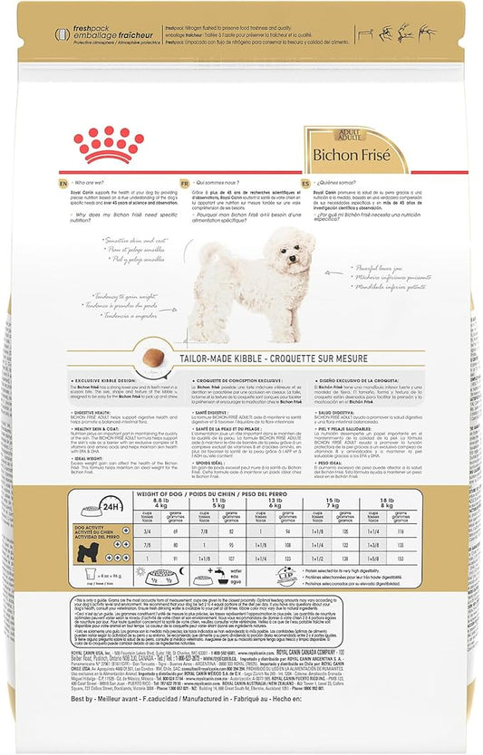 Royal Canin Bichon Frise Adult Dry Dog Food, 3 lb bag