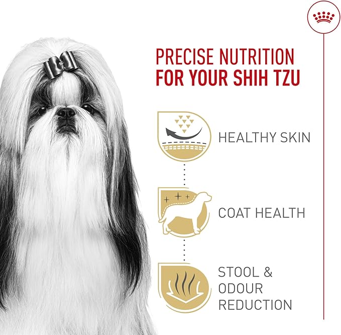 Royal Canin Shih Tzu Adult Breed Specific Dry Dog Food, 10 lb bag
