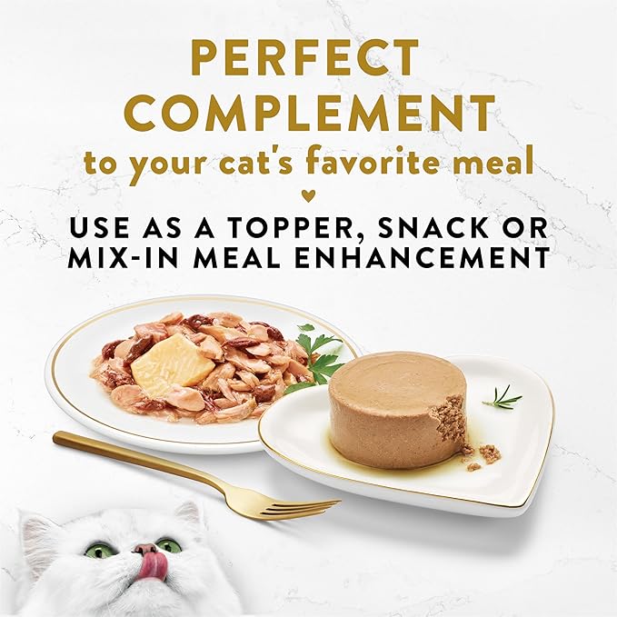 Fancy Feast Lickable Appetizers Grain Free Wet Cat Food Variety Pack - (2 Packs of 12) 1.1 oz. Trays