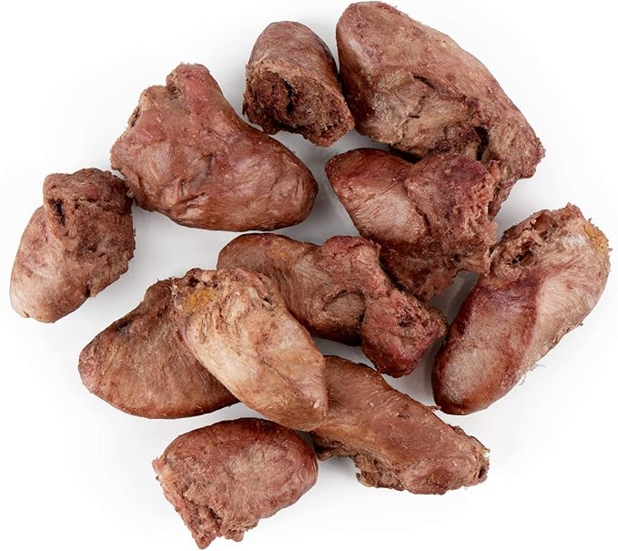 Flourish Pets Freeze Dried Raw Pet Treats for Dogs (Chicken Hearts, Small)