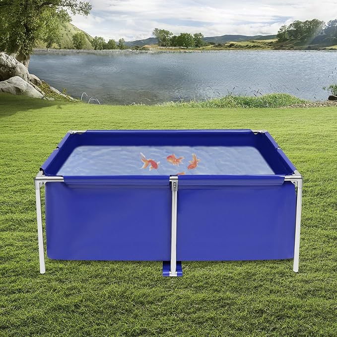 Aquarium Fish Water Tank Ornamental Swimming Pool Koi Breeding Pond