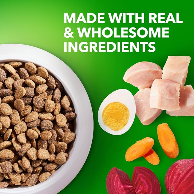 IAMS Proactive Health Healthy Aging Adult Dry Dog Food for Mature and Senior Dogs with Real Chicken, 29.1 lb. Bag