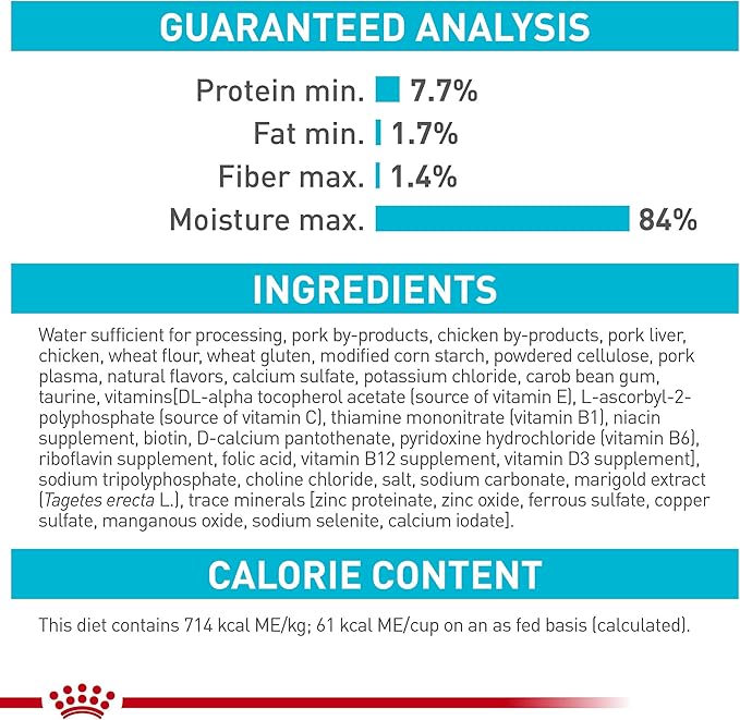 Royal Canin Feline Care Nutrition Urinary Care Adult Thin Slices in Gravy Cat Food, 3 oz (Pack of 12)