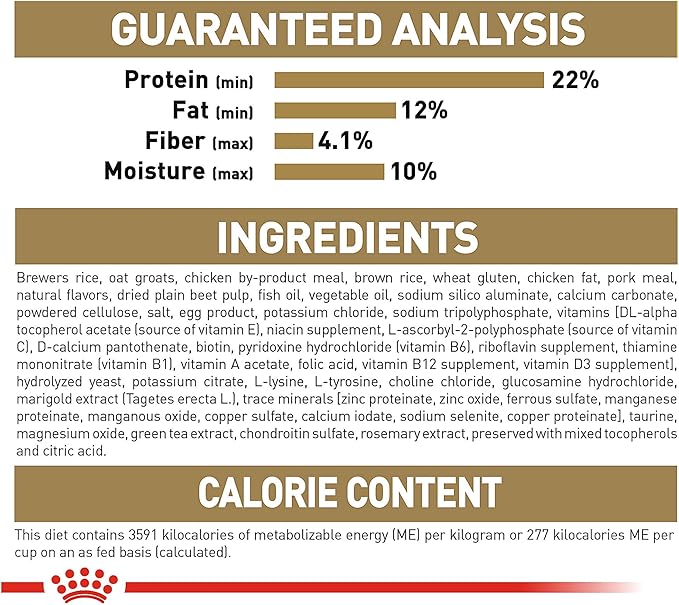 Royal Canin Bulldog Adult Dry Dog Food, 17 lb bag
