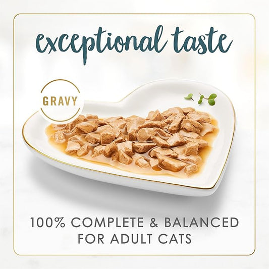 Purina Fancy Feast Gravy Lovers Turkey Feast Grilled Gourmet Cat Food in Wet Cat Food Gravy - (Pack of 24) 3 oz. Cans