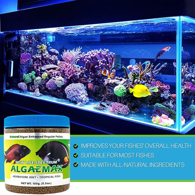 New Life Spectrum AlgaeMax Regular 150g (Naturox Series)