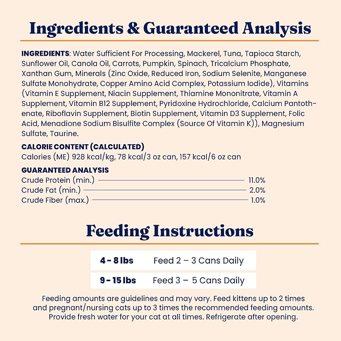 Solid Gold Wet Cat Food Shreds in Gravy - Canned Cat Food Made w/Real Tuna & Mackerel - Five Oceans Grain Free 16ct/6oz Can