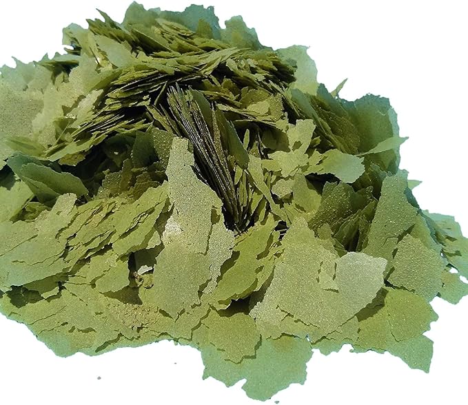 Aquatic Foods Inc. Flakes, Premium Spirulina Green-GRO Flakes for Guppies, Tetras, Live Bearers Great for All Community Tropicals. Premium Green GRO AF Flakes - 1-lb