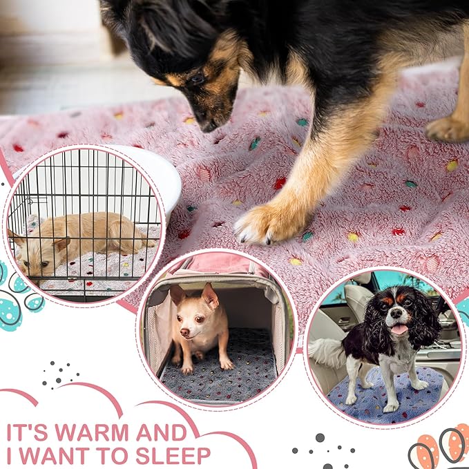 Tudomro 8 Pcs Guinea Pig Bedding Cage Liners Bulk Blankets Small Animal Flannel Throw Bedding Waterproof Absorbent Reusable Pet Pee Sleep Mat Pad Cover for Hamster Ferret(Dot,47 x 24 Inch)