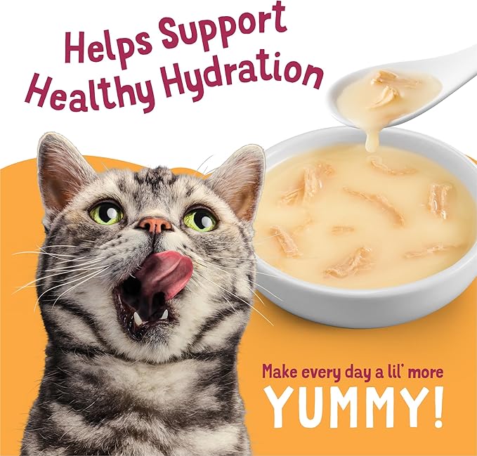 Purina Friskies Poultry Faves Broth and Gravy Cat Food Complements Variety Pack - 8 ct. Box