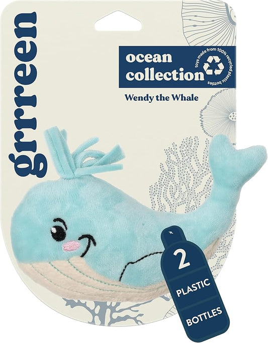 Cat Toys | Plush Toy Whale Cat Toys for Indoor Cats | Eco Friendly Toy Made from Non Toxic Materials