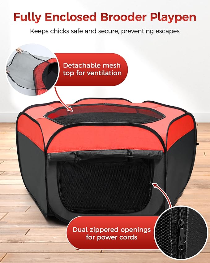 Large Puppy Kitten Playpen,Rabbit Cat Dog Play Pen Indoors,Small Dog Cat Chick Brooder Box,Portable Pet Puppy Playpen