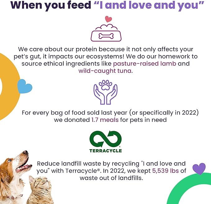 I and love and you Naked Essentials Dry Cat Food - Chicken + Duck - Grain Free, Real Meat, No Fillers, Prebiotics + Probiotics, 11lb Bag