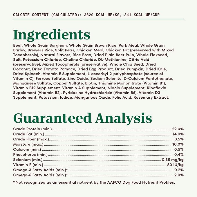 Nutro Natural Choice Adult Dry Dog Food, Beef and Brown Rice Recipe, 4.5 lbs