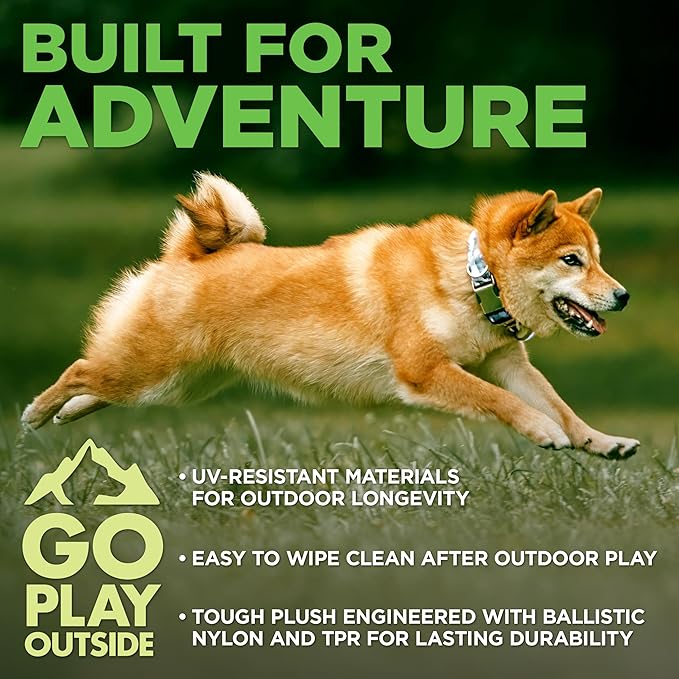 Dog Toys | Plush Toy Duck Stuffed Animal for Dogs | Outdoor Toy - Easy to Clean and Made from Non Toxic Materials