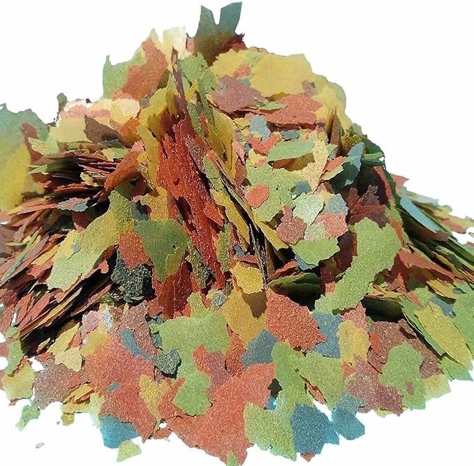Aquatic Foods Inc. Guppy & Endler Guppy Premium 5-Type Flake Mix for Guppies, Endlers, Tetras, All Tropicals. Aquatic Foods Premium Guppy Flakes…2oz Small Jar