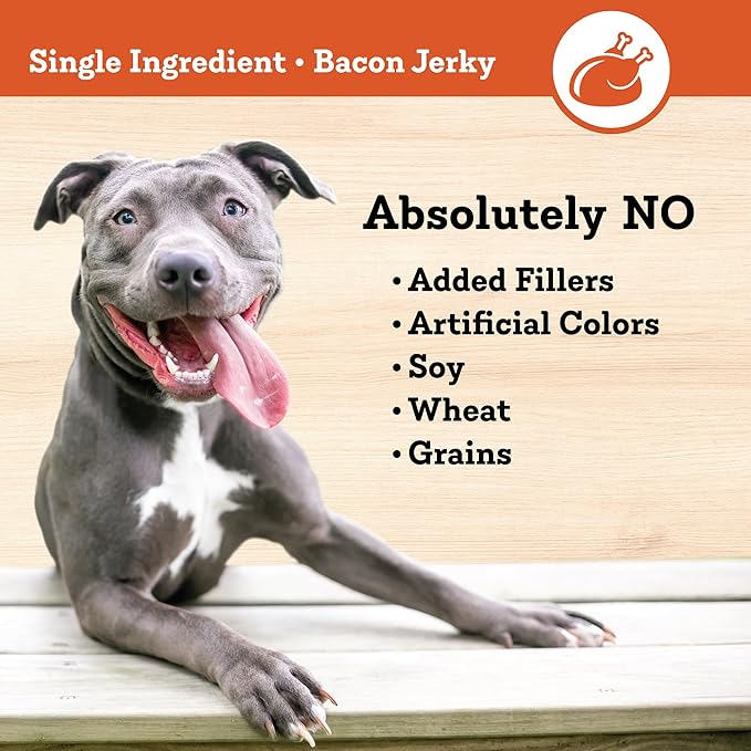 Chicken & Sweet Potato Jerky Chips Dog Treats, 6 oz – All-Natural, Made in USA, No Fillers or Preservatives – Promote Bone and Joint Health