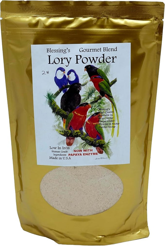 Blessings Gourmet Lory Powder Dry Lorikeet Food (2Lb)