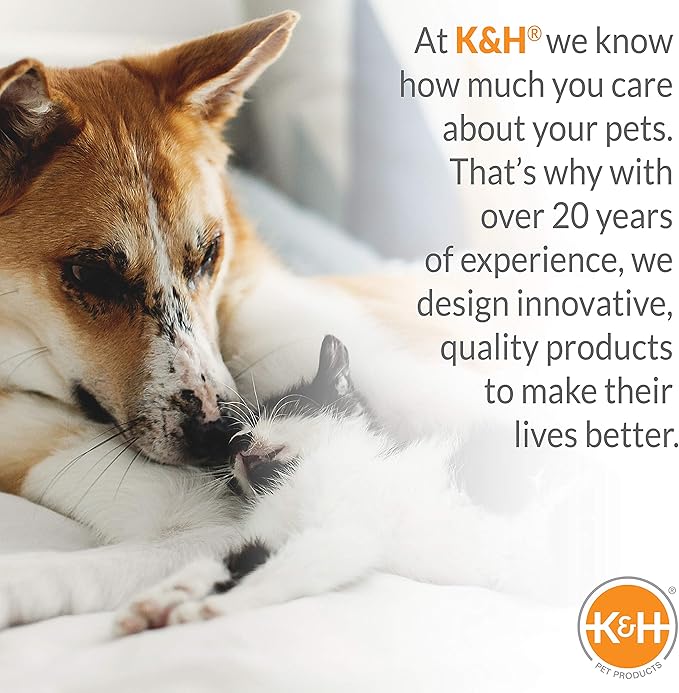 K&H Pet Products Outdoor Elevated Dog Cot, Breathable Cooling Elevated Cot Hammock Pet Bed for XL Dogs, Washable Mesh Cover, Raised Metal Frame, Collapsible, Portable - Extra-Large 50 X 32 Charcoal