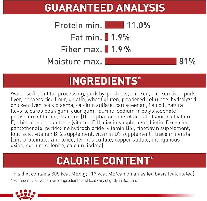 Royal Canin Feline Health Nutrition Adult Instinctive Adult Loaf in Sauce Cat Food, 5.1 oz (Pack of 24)